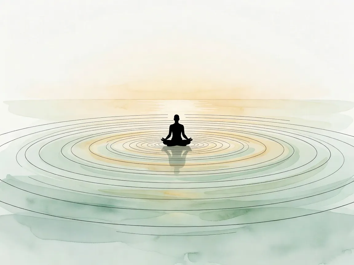 Illustration symbolique — Dhyana